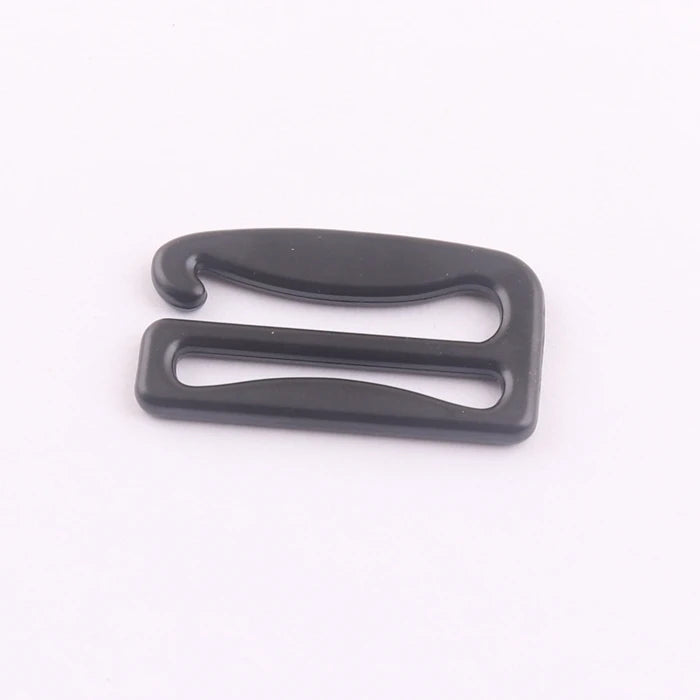 1 Inch Matt Black Metal G Hook Adjuster Buckle for Handbag Webbing
