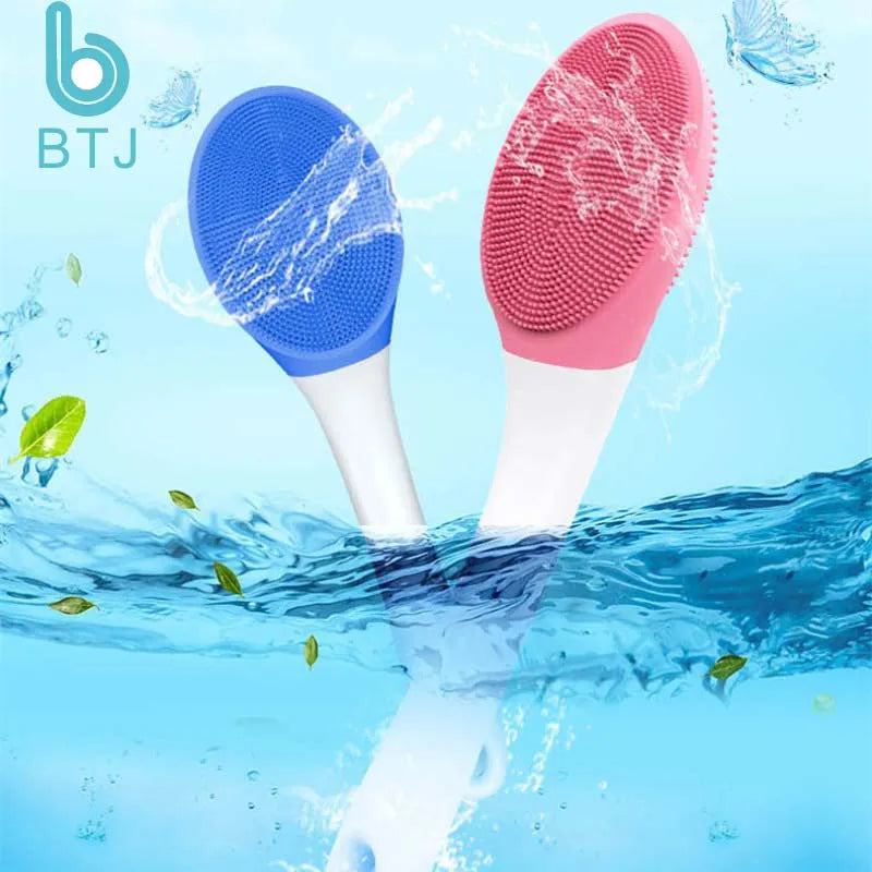 Electric Massage Bath Brush Cordless Silicone Bath Scrubber USB Rechargeable  Waterproof Long Handel Shower Bath Brush