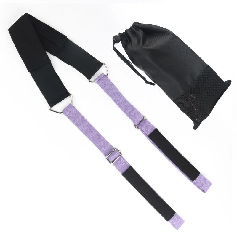 Yoga  Exercise Dual  Straps Adjustable D Ring Buckle Stretching Belts Pilates