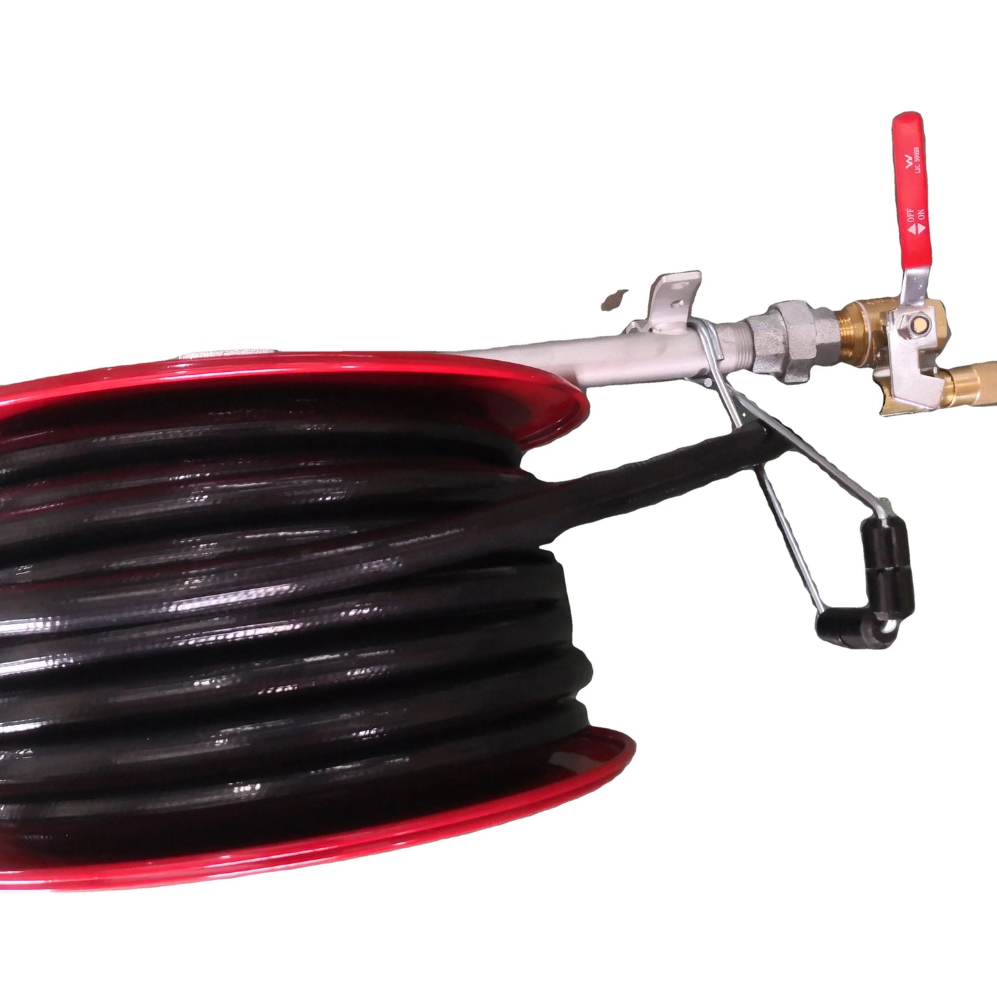 Fixed Fire Hose Reel 19mm*30m Red As Swing Manual Type Fire Fighting Hose Reel