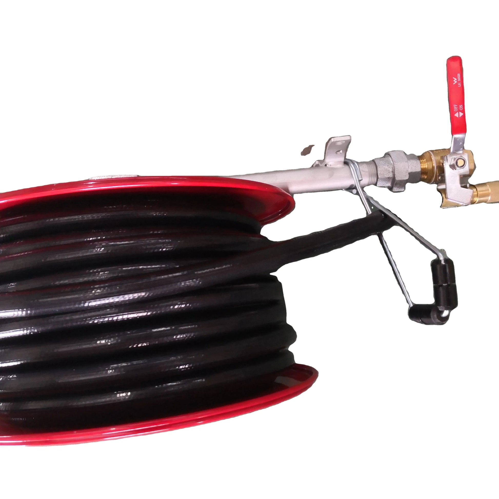 Fixed Fire Hose Reel 19mm*30m Red As Swing Manual Type Fire Fighting Hose Reel