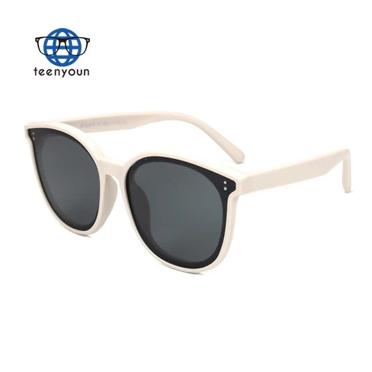 Teenyoun 2024 Children's Colorful Square Frame Sunglasses Polarized Uv400 Kids Silicone Glasses Custom Glasses Wholesale