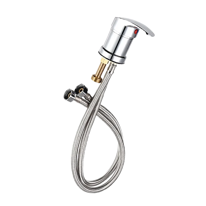 Newly Designed Metal Shampoo Chair Faucet for Beauty Salons Hair Salon Sink & Foot Bath Faucet With Ceramic Basin