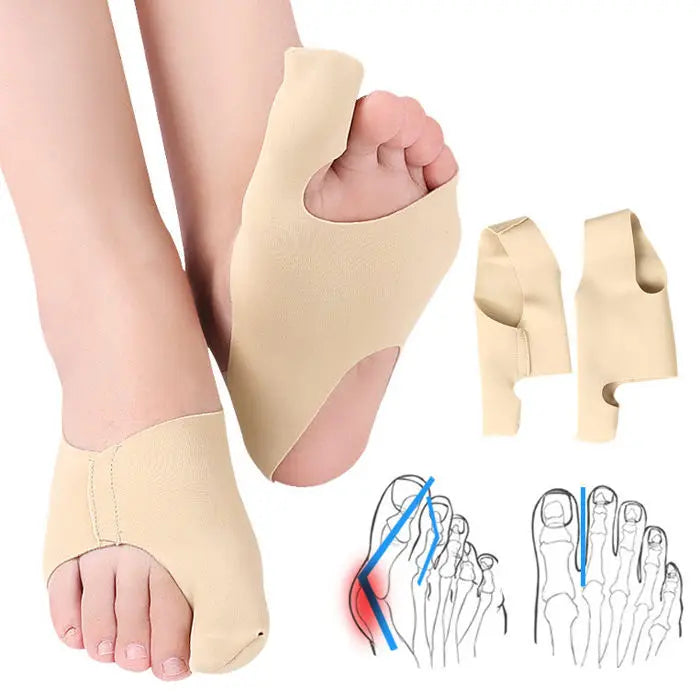Orthopedic Hallux Valgus Orthotic Insole Toe Separator Toe Straightener Splint Brace Protector Bunion Corrector Big Toe Cap