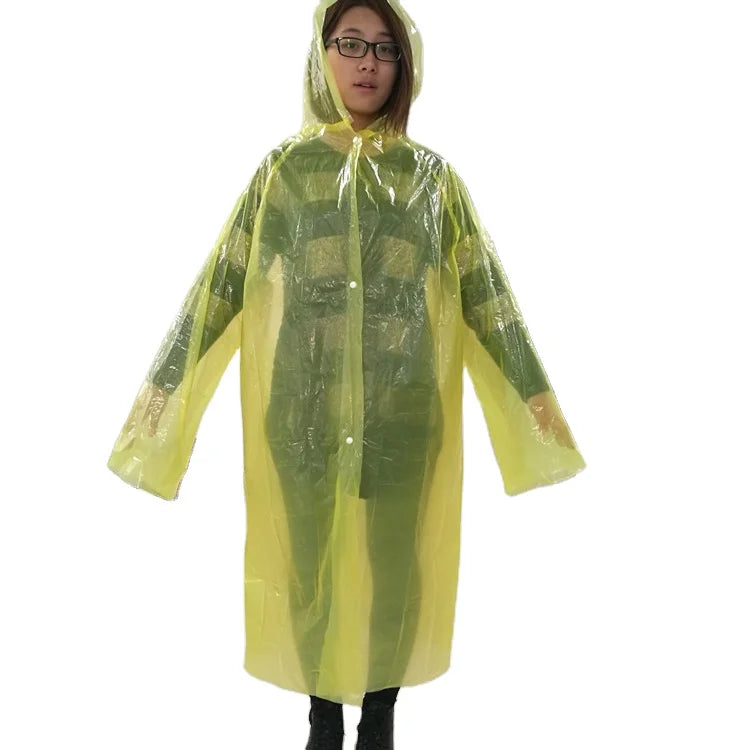 Rain Waterproof Rain Coat Disposable Wholesale Raincoat for Adult and Kid