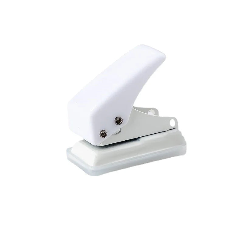 Mini Single Hole Puncher Student Stationery Diy Puncher Round Hole Small Manual Paper Loose-leaf Hole Puncher