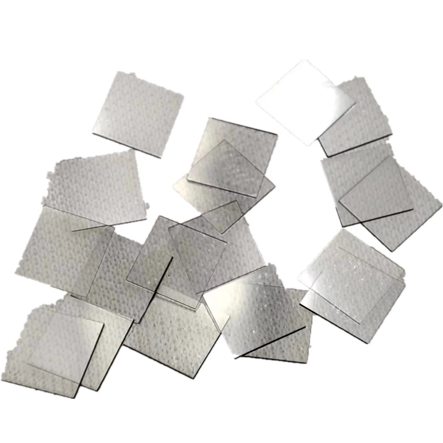 0.1-0.2 mm Thickness Single Crystal CVD Diamond Plates with Laser Cut Edges Polished Sides Optical Grade