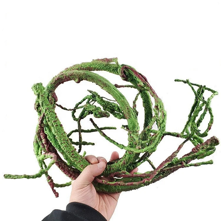 Reptile Box Simulated Tree Vine Is Used for Lizard Tree Frog Gecko Climbing and Perching Landscaping Decoration