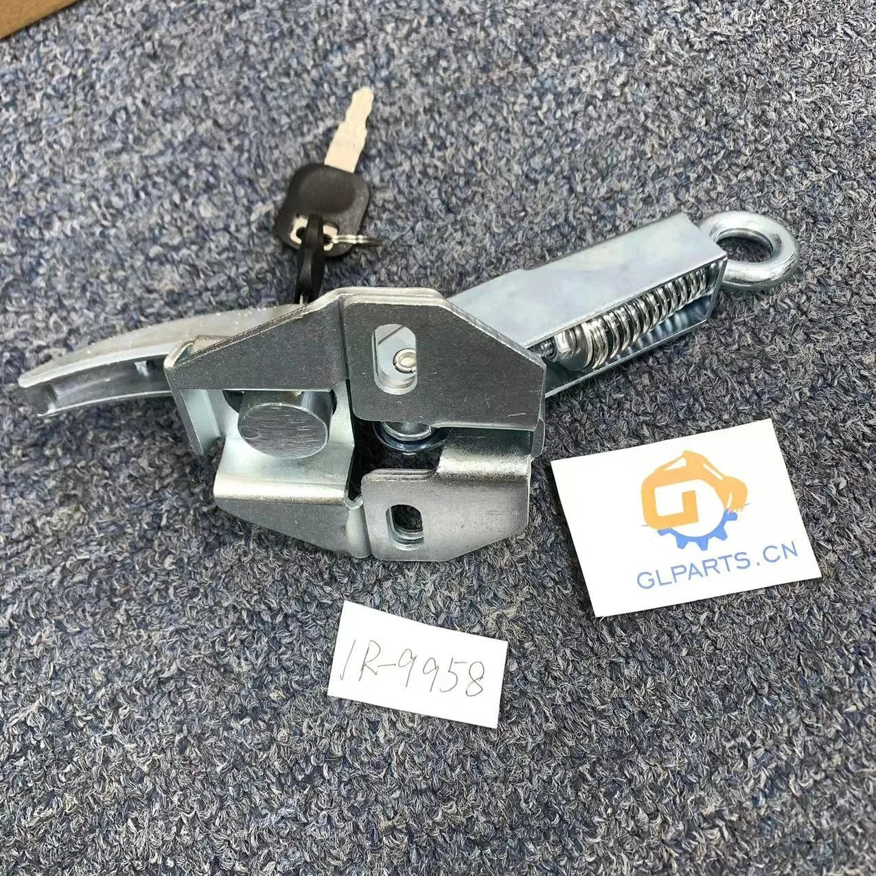 1R9958 Construction Machinery Parts  E320B E320C E320D Door Lock /Latch Cover Lock  1R-9958
