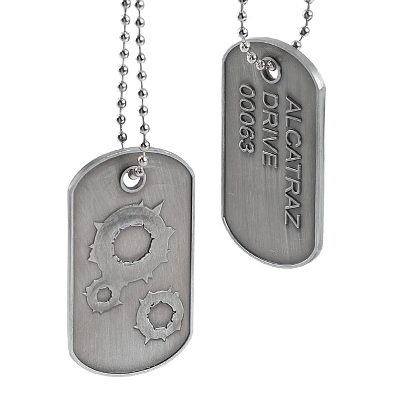 Wholesale Custom Silver-Plated TV & Movie Character Brand Logo Dog Tags Zinc Alloy Metal Design for Promotional Gifts