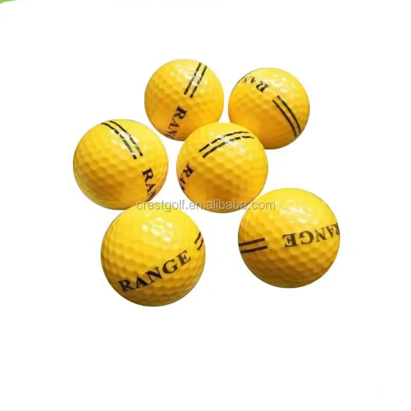 2024 Newest Custom Logo 42.67mm  Dupont Surlyn Floating Golf Ball Two Pieces Practice Water Ball