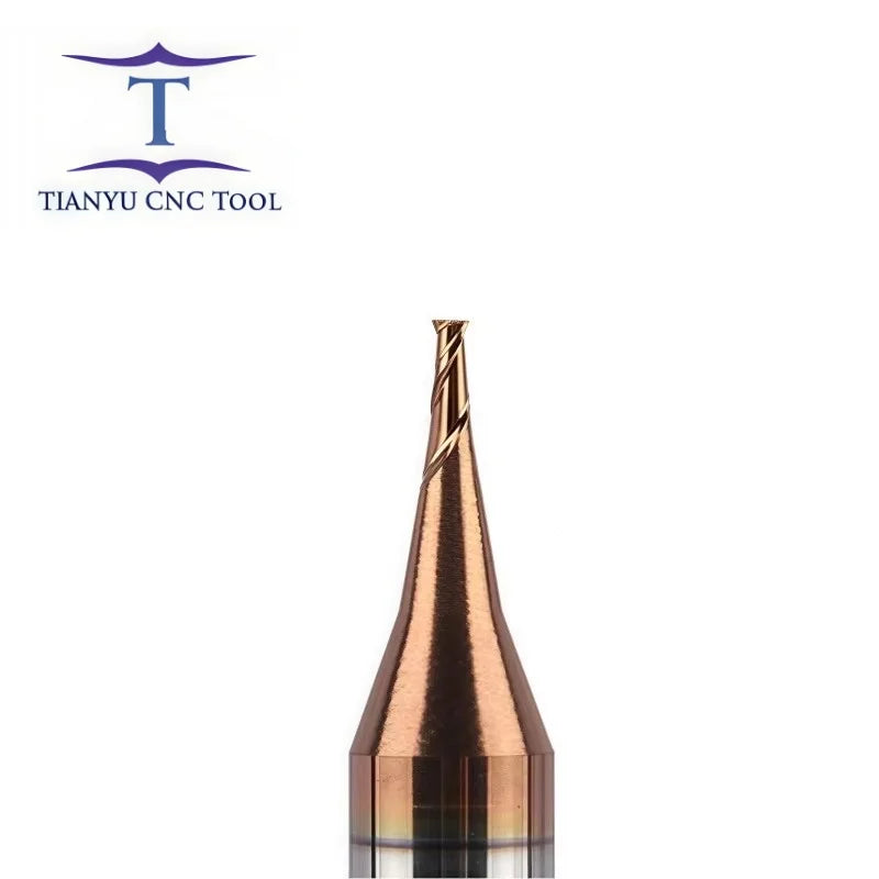 HRC68 Tungsten Carbide Square Ballnose End Mills Micro Small Diameter Tungsten Cobalt Alloy Milling Cutter ODM/OEM Altin