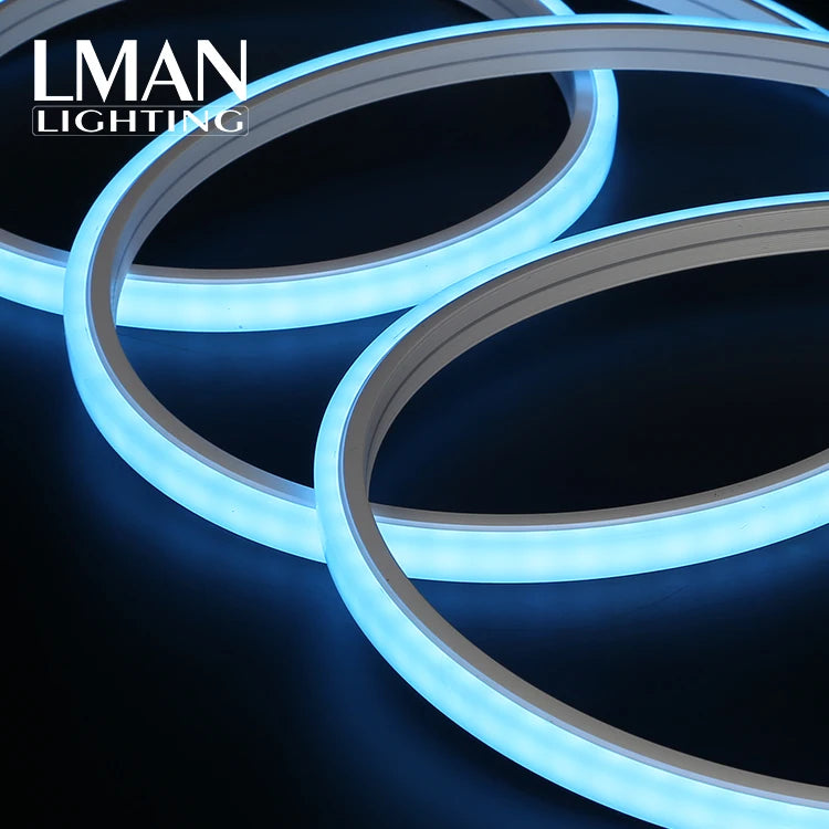 High Brightness Silicone Tube Flexible Mini 10*10mm Smd 2835 Ip65 Waterproof 8w Led Neon Rope Light