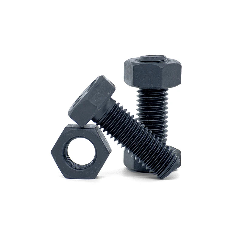 Customised Stainless SS304 316 or Carbon Steel 4.8 8.8 12.9 Grade M4 M5 M6 M8 M10 Black Zinc Din 933 Hex Head Screw Bolts
