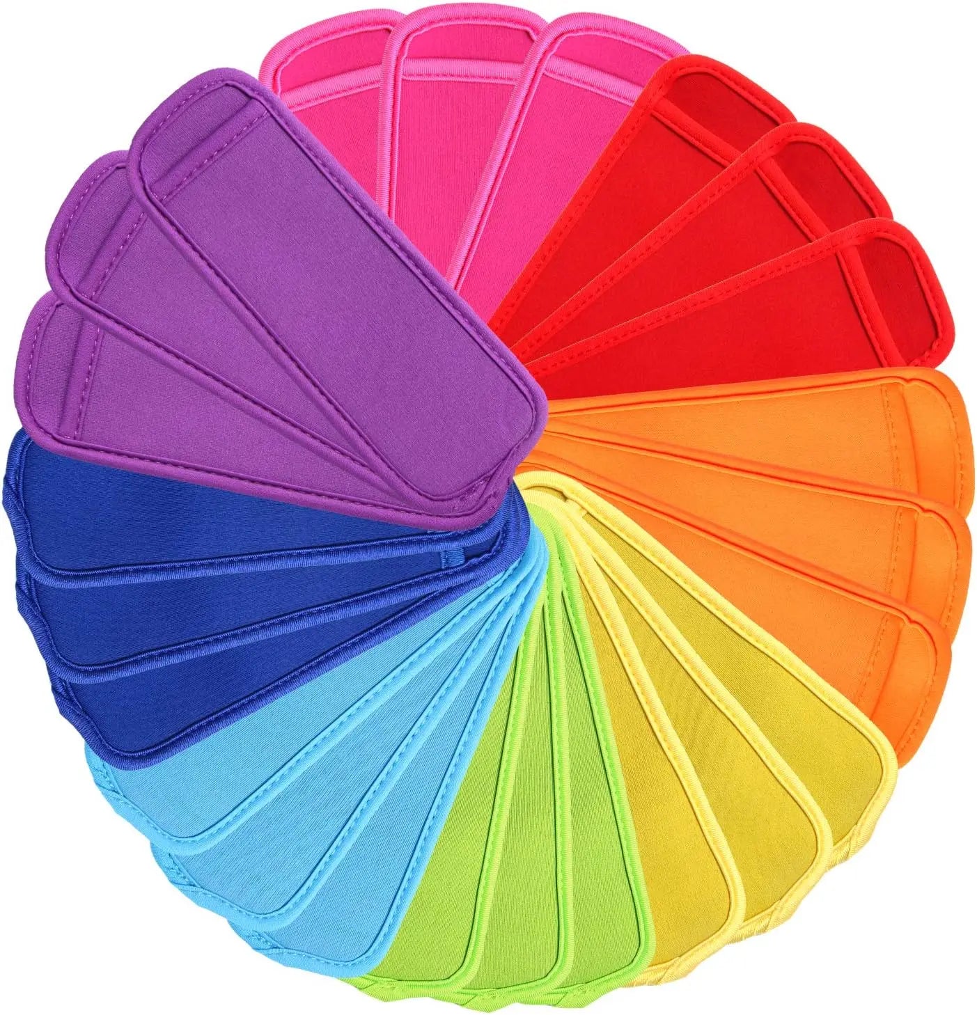 Customized  Neoprene Reusable Popsicle Bags Ice Pop Sleeves Antifreezing Sleeves