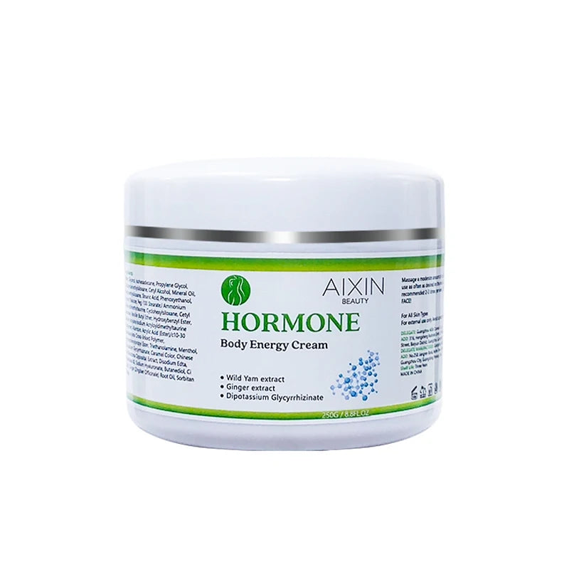 Aixin Private Label 250ml Glutathione Organic Whitening Cream Brightening and Moisturizing Hormone Body Energy Cream