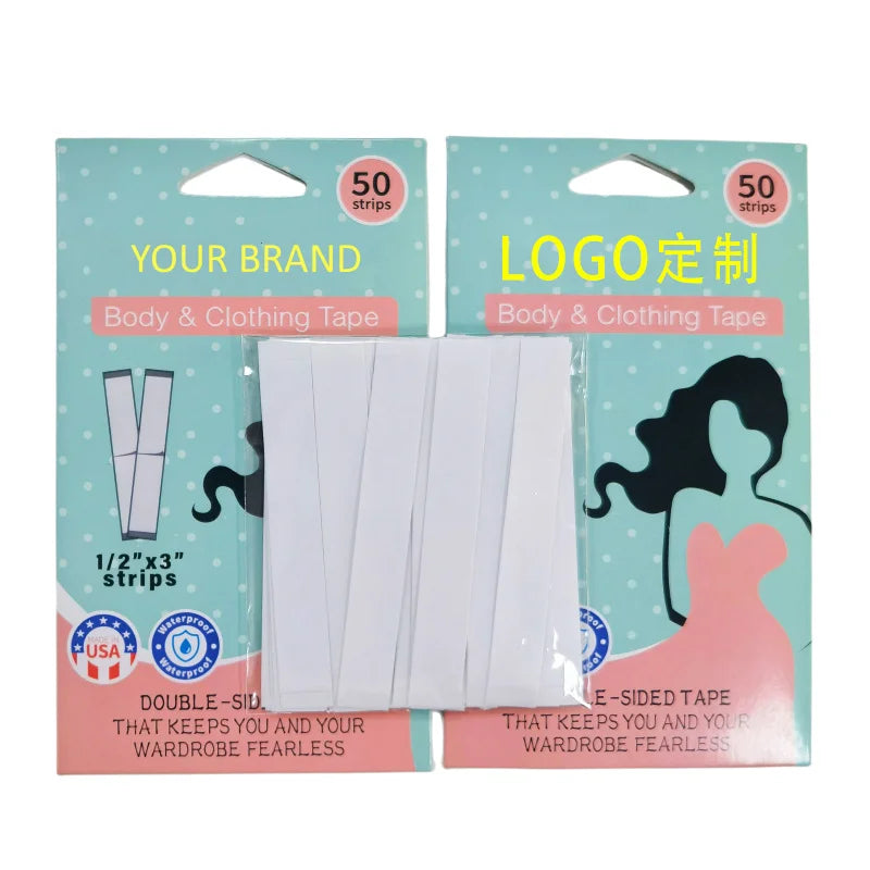 Wholesale Beauty Tape Apparel Lingerie Invisible Fashion Body Clothing Double Sided Tape for Clothes