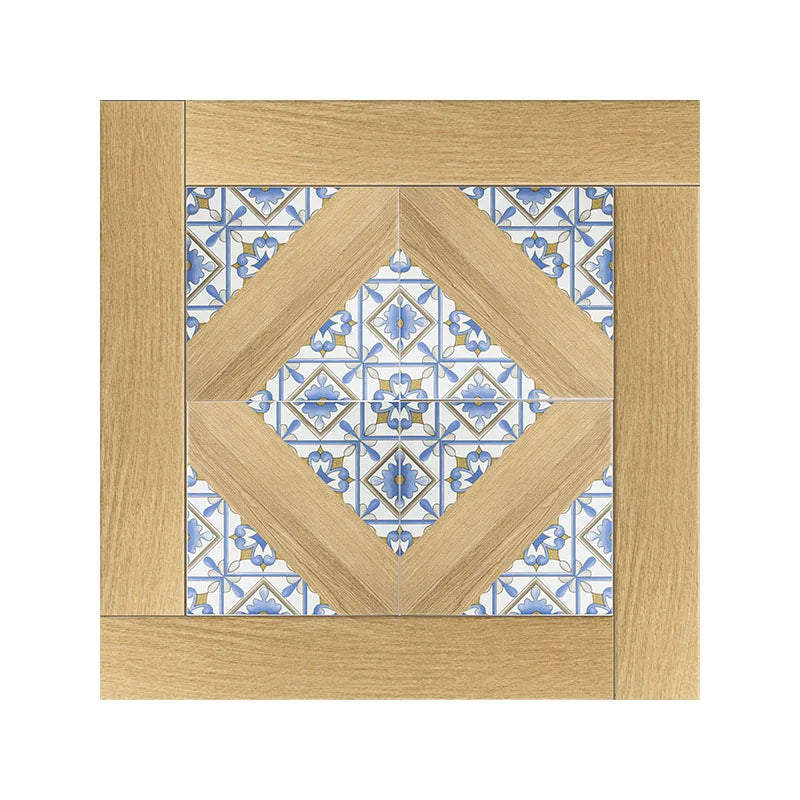 French Vintage Geometric  Floor Tiles - Art Parquet for Kitchen & Living Room