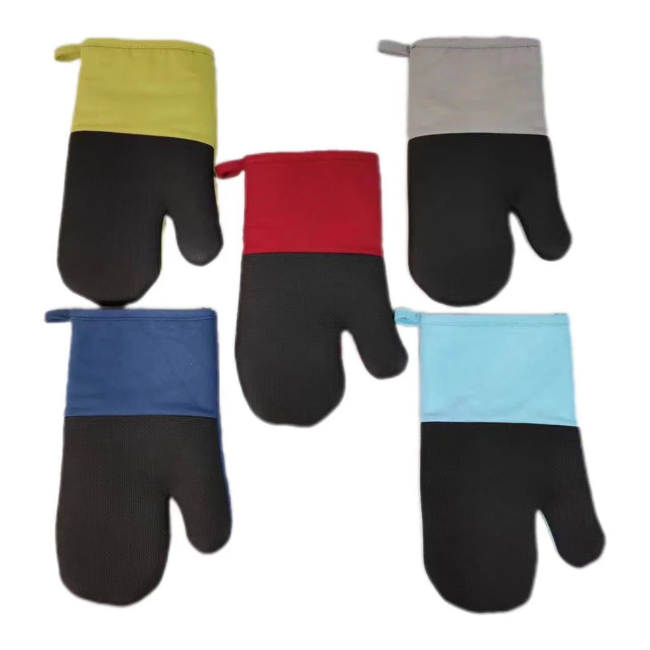 Cotton Oven Mitts-Eco-Friendly Durable Heat Resistant for Oven & Grill Use Custom Kitchen Supplier