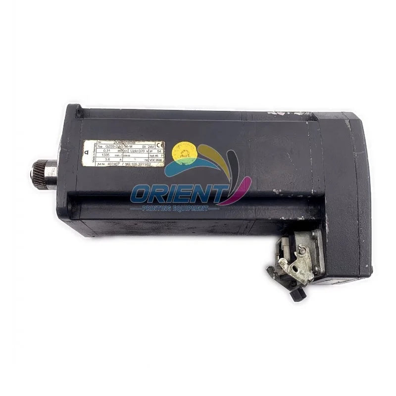 Original Main Motor DAG56M+GZ03 M2.105.3311 GZ03-DAG 56-M Pile Drive for Heidelberg CD102 SX102 Pile Motor Paper Delivery Mot