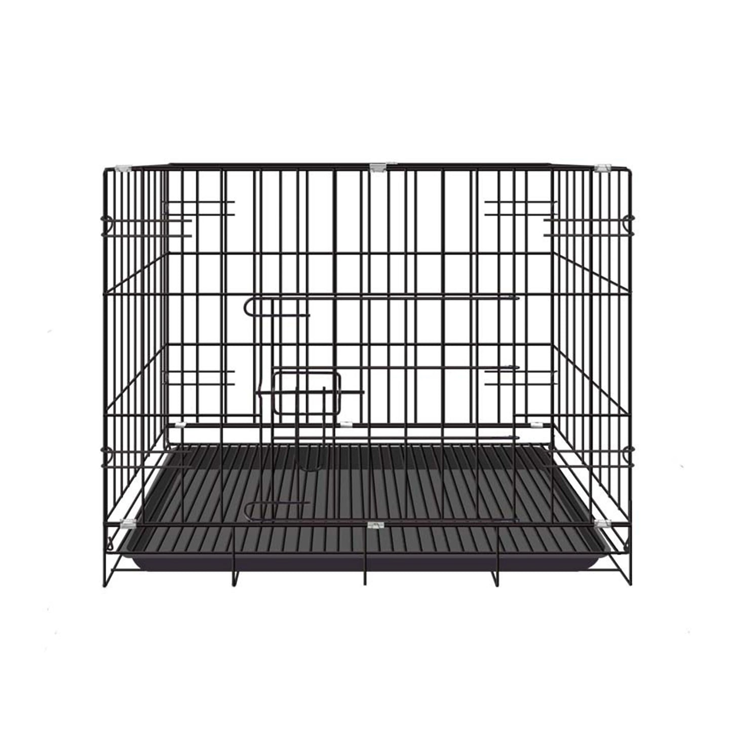Stainless Steel Metal Luxury Small Collapsible Pet Display Dog Cages