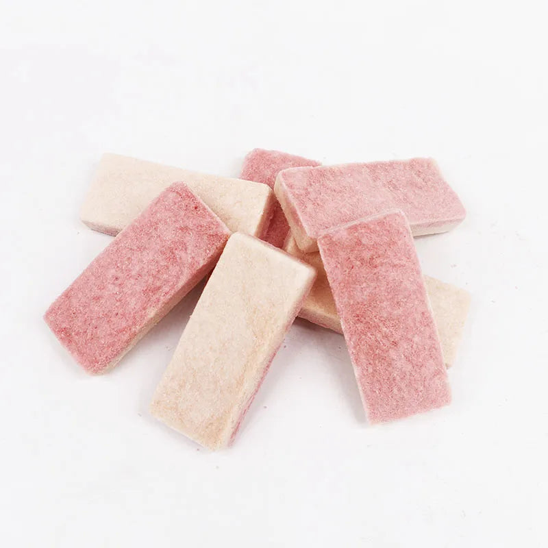 Custom Logo Printed Resealable Pet Treat Food High Nutrition Cat and Dog Food Freeze Dried Snacks Chicken Lamb Rabbit Meat
