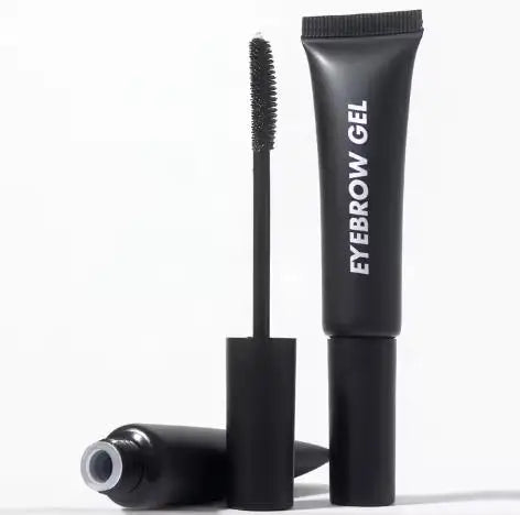Wholesale Customizable logo Mascara Empty Tube with Brush Head Black Eyebrow Glue Hose Cosmetic Packaging