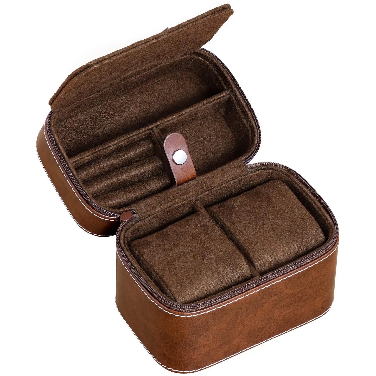 Wholesale Custom High-End Luxury Leather Watch Organizer Box Premium Storage Case for Watches