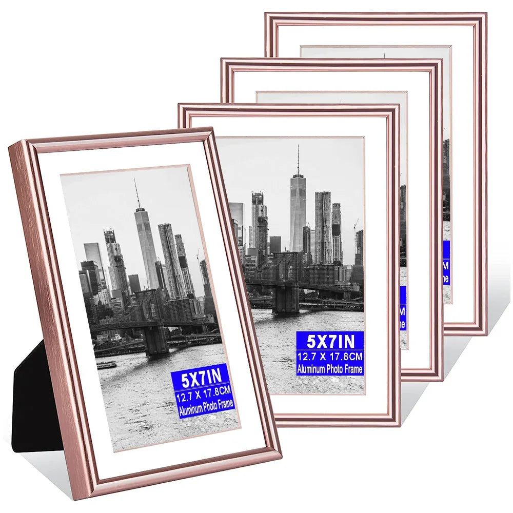 Factory Wholesale Original Gold Sliver Black Color Floating Picture Frame Made of Aluminum Metal Picture Frames Wholesale