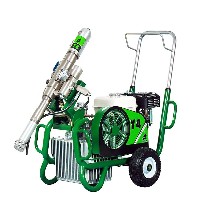 Rock Elephant Y4 Large Flow Putty Airless Sprayer 220V/380V Electric Paint Sprayer with 100L Hopper & 6kw Power High Efficien