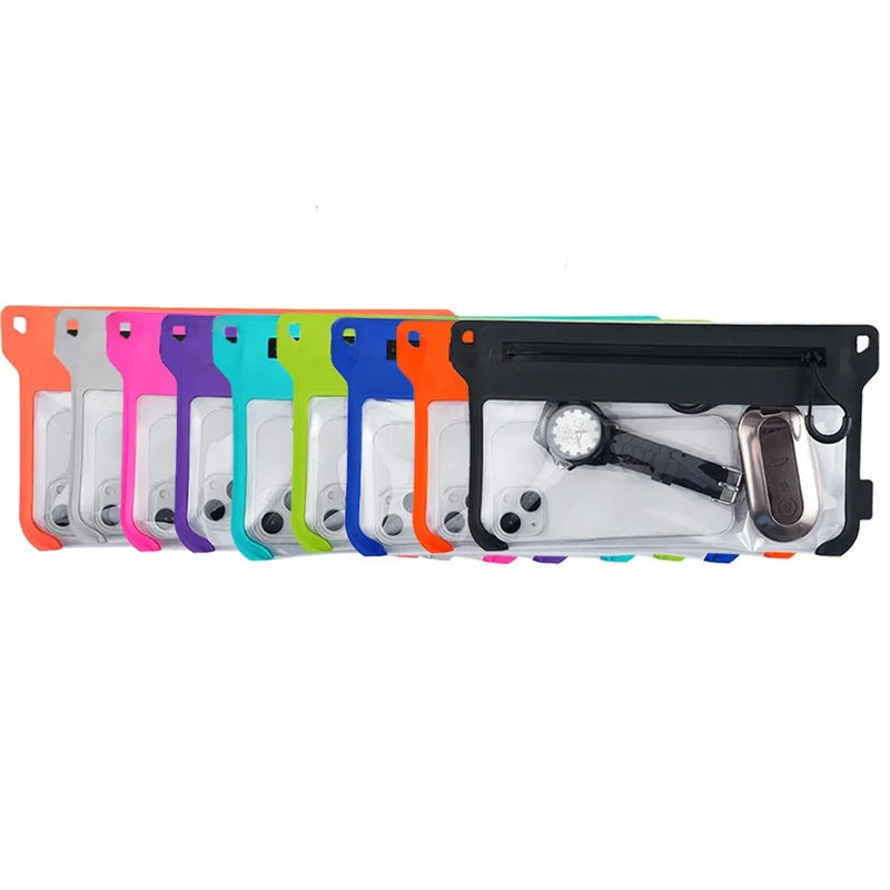 Latest Beach IPX8 Waterproof Fanny Pack with Transparent Room Swimming Bag for Hot Season