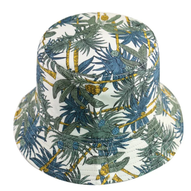 2025 Outdoor Custom Logo Patch Sun Beach Hat Flower Lifeguard Hawaiian Polyester/Cotton Unisex Casual Character Summer