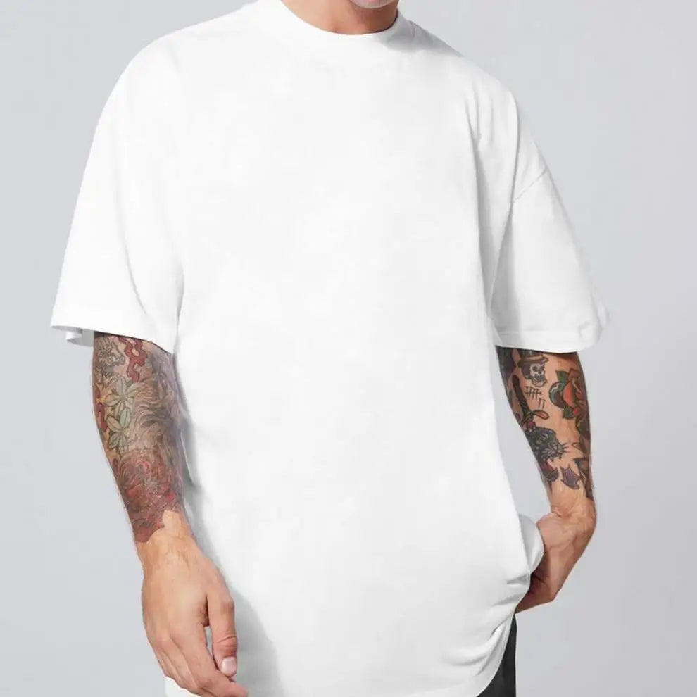 230g Oversized Loose Fit Super Soft Plus Size T-Shirts 100% Cotton Short Sleeve Blank T Shirt for Men