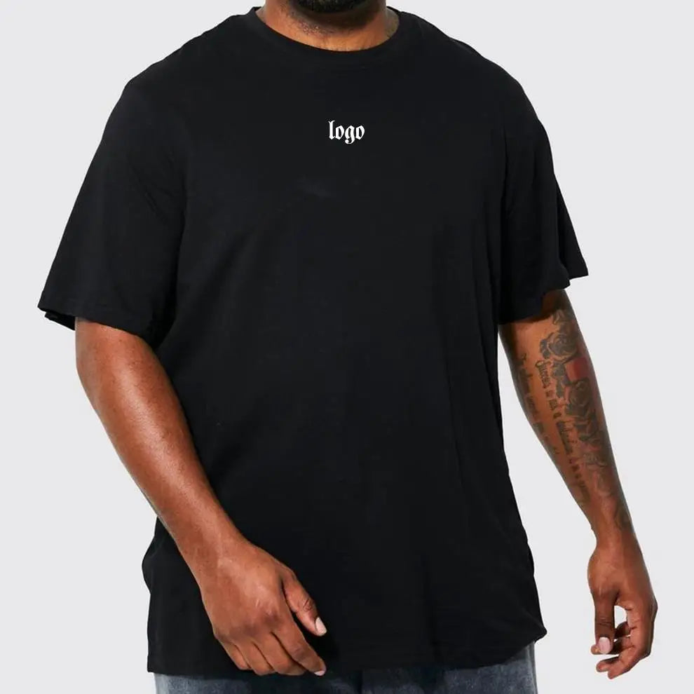 Plus Size Custom Streetwear Heavyweight T-Shirt Oem Boxy Blank Heavy Weight Cotton T Shirt 230g Oversized Tshirt