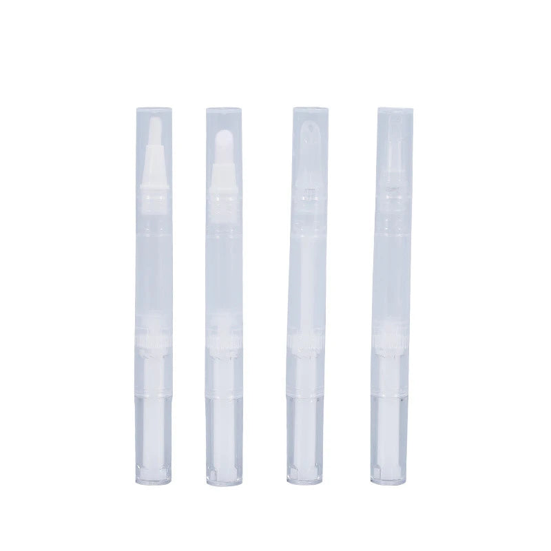 Cosmetic 2ml 5ml  Makeup Lip Gloss Tube Teeth Whitening Container PEN Nail Gel Cuticle Oil Twist Pen with Brush