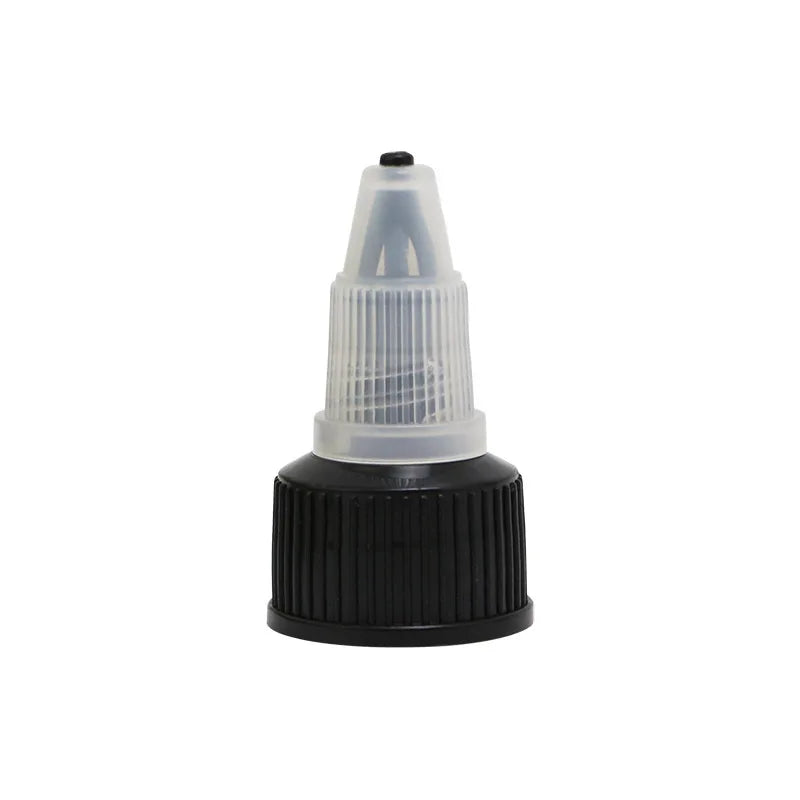 Push Pull Non-Spill Plastic Cap for Food Bottles