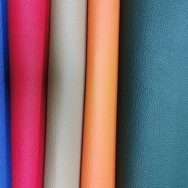 Thick Matte PVC Synthetic Faux Leather Designer Fabric for Modern Living Room Sofa Furniture Upholstery Couch Set Material