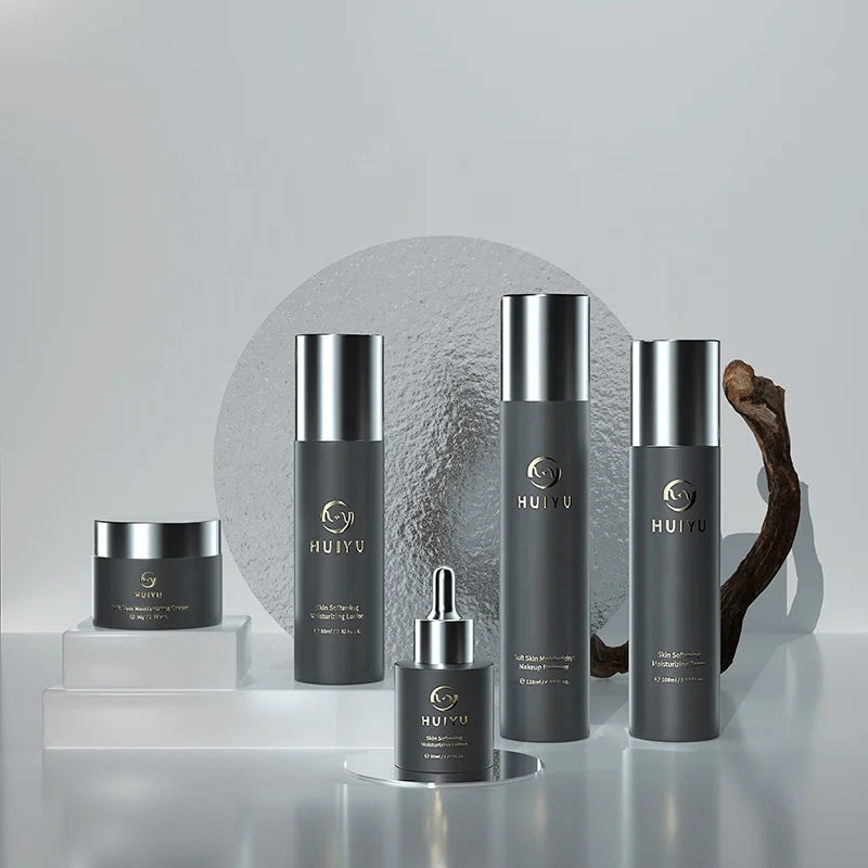 Custom Glass Bottles Supplier Empty Skincare Packaging 100ML Lotion Bottle With Pump 30G Cosmetic Jars for Skin Care Cosmetic