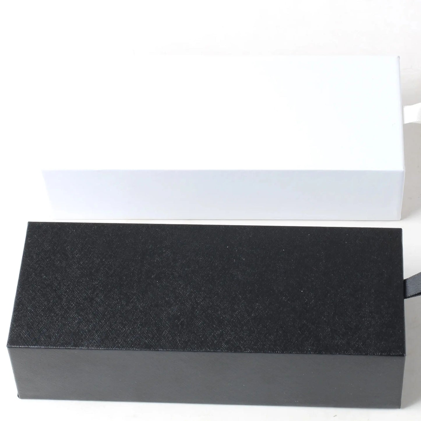 2024 Custom Logo Sunglasses Case Black PU Packaging for Glasses Sunglasses Box