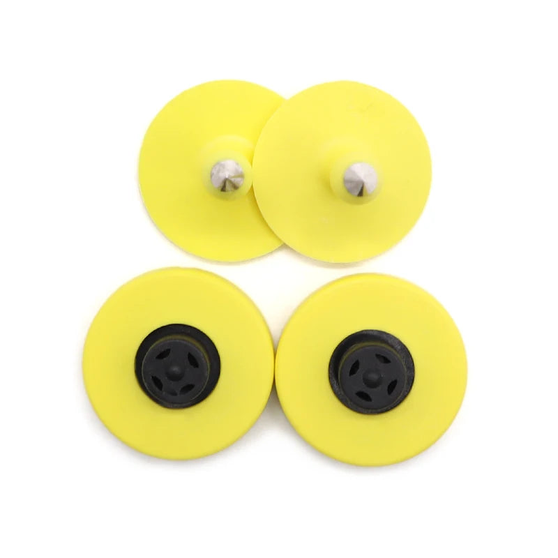 JCET021 TPU RFID WITH CHIP Ear Stickers Livestock Sheep Tags Engraved Cattle  Smart Tag for Sheep with Customized Printing