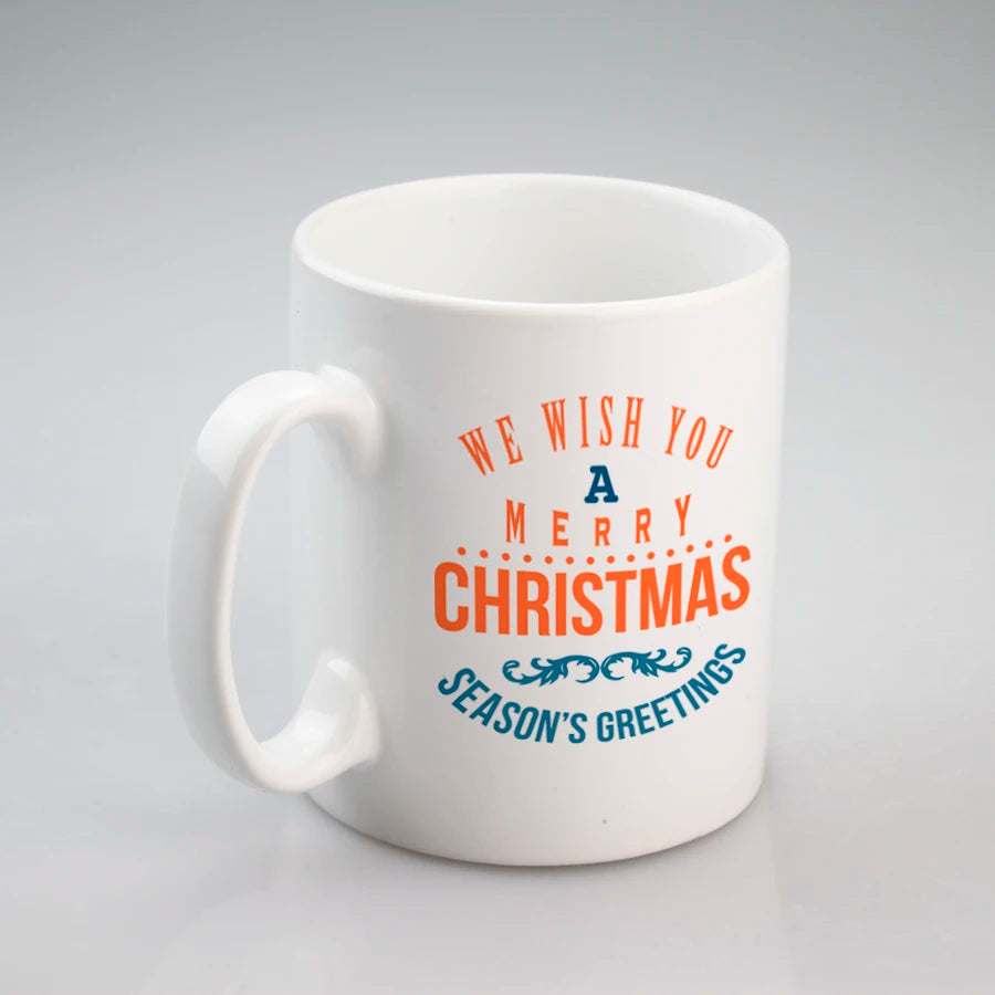 Topjlh Custom Logo Ceramic Printing Sublimation Mugs 10oz White Mug with Handle Ceramic Heat Transfer Sublimation 10 oz   Bla
