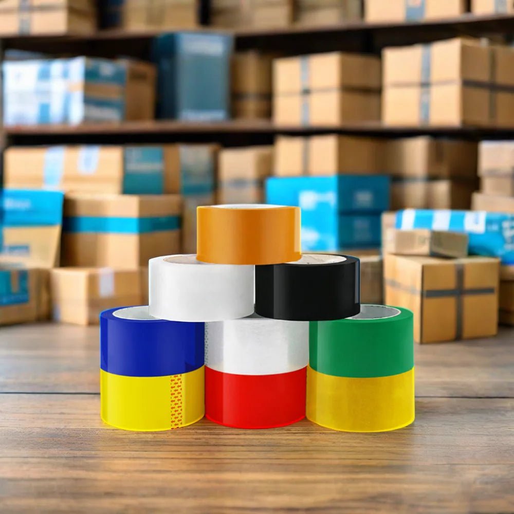 Silent Clear Transparent Acrylic Soft Waterproof Adhesive Tape for Packaging Adhesive Tape