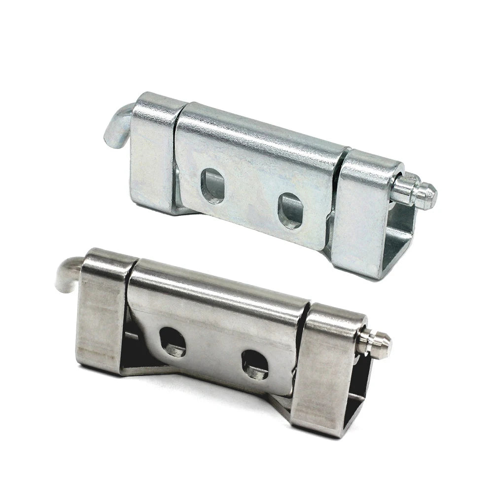 Thcoo Modern Carbon Steel Electric Cabinet Door Hinge Concealed Pin Hinges 180 Degrees Opening Easy Installation for Industri