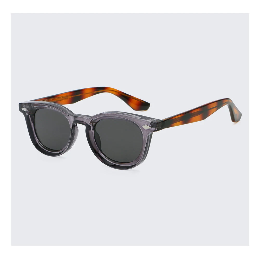 Sparloo 10863 UM 6248 2025 Unisex Retro Sunglasses Custom Logo CP Arms Comfortable UV400 PC Lenses Fashionable Full Rim Squar