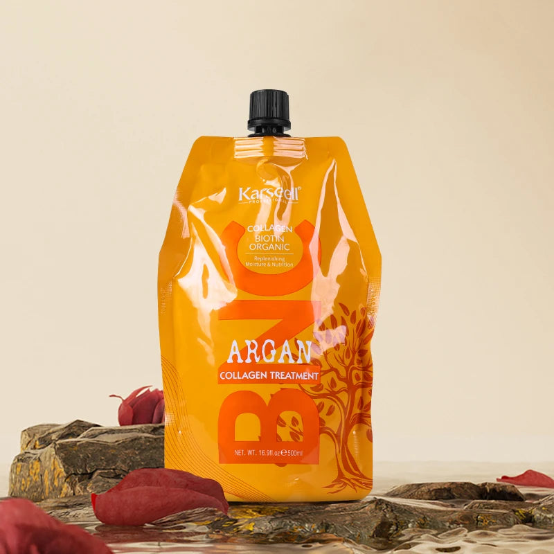 Karseell Private Label Moisturizing Hair Mask Biotin Organic Argan Oil Hair Treatment Collagen Hair Mask