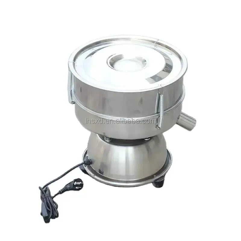 300MM S.Steel Electric Small Size Household Electric Vibration Screen Machine Sieve Shaker Filter Powder Sieve Machine