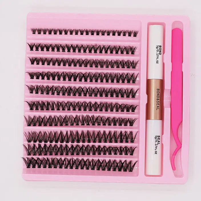 Air Lash Segmented Eyelash 3d Fluffy Effect Cluster Lash DIY Lash Extension Kit