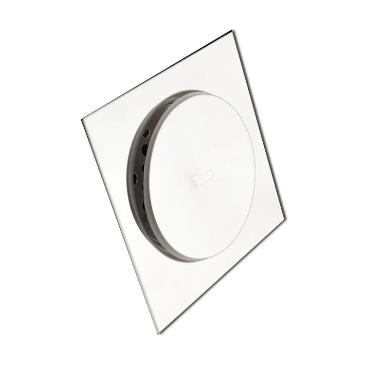 Stainless Steel Square Pop up Floor Drain Anti Odor Bathroom Shower Drain Cover 100 120 150mm for Balcony