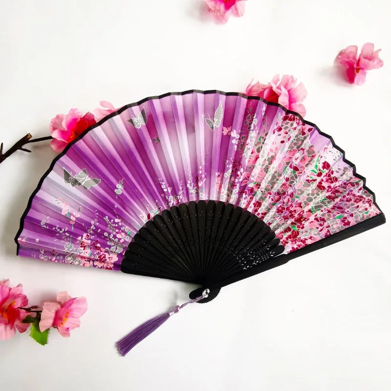 Customized Printed Bamboo Hand Fans for Gifts Personalized Bamboo Crafts