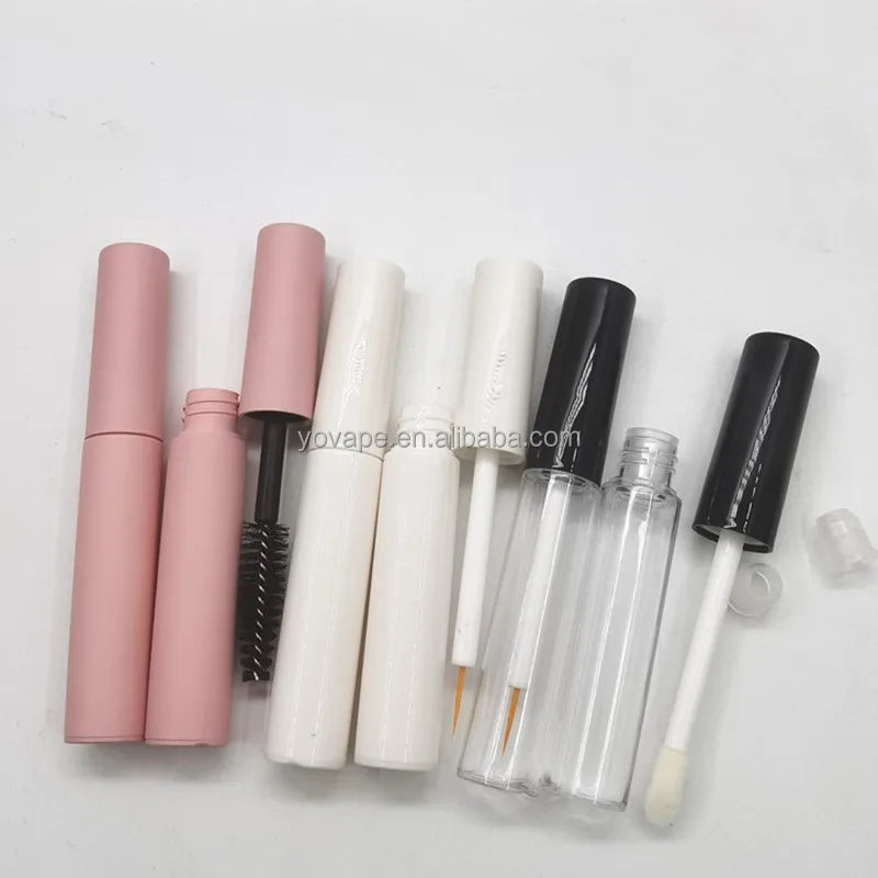 Cosmetic Beauty Makeup Eye Lash Mascara Tube for Growth Eyelash Serum Oil 3ml 5ml 8ml 10ml Empty clear Eyeliner Tube Containe